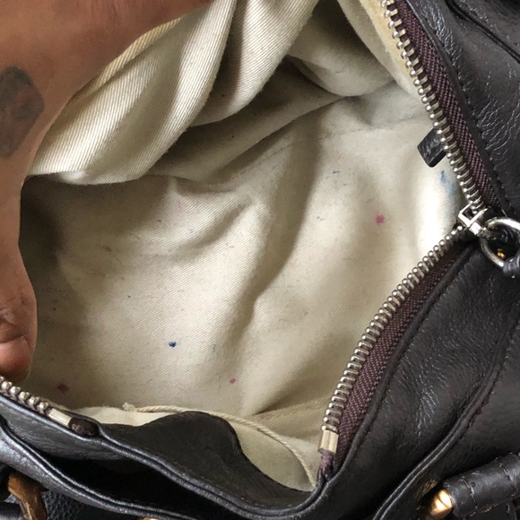 Chloe handbag Dark Brown - Picture 6 of 7